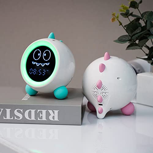 Toddler Sleep Training Clock with Night Light, Sounds & Wake Indicator - Babies Mall