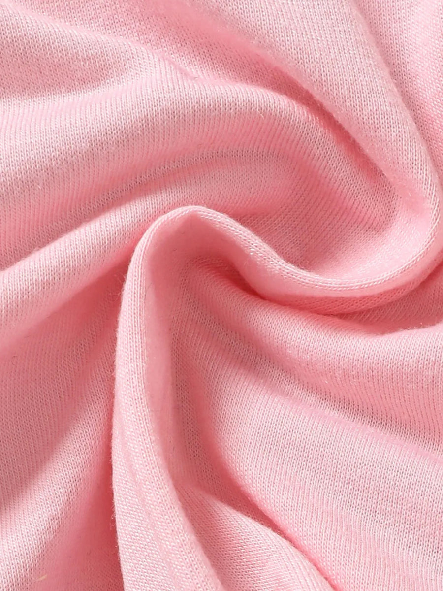 Two - Piece Kids Outfit Distressed Raw Hem Set – 4Y to 7Y - Babies Mall