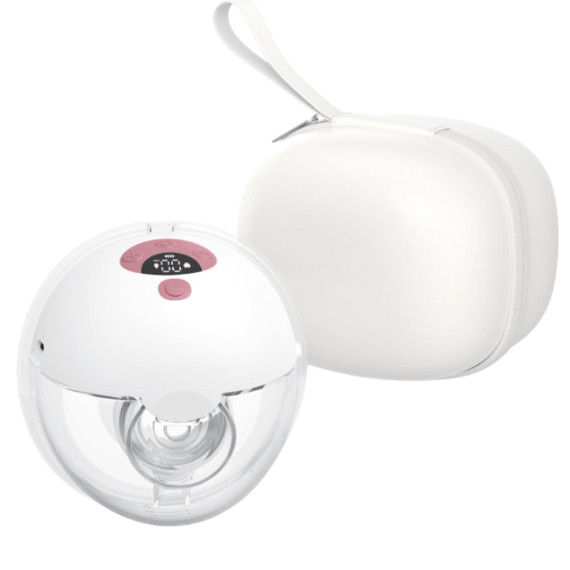 Wearable Breast Pump 3 Modes 9 Levels 180 ml and Heat Massager - Babies Mall