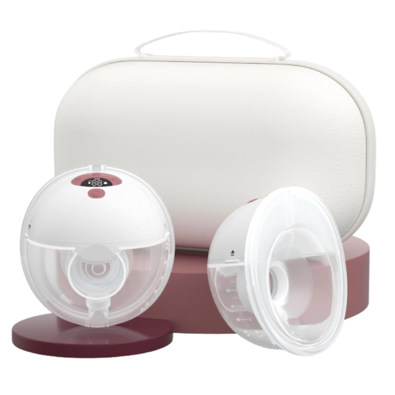 Wearable Breast Pump 3 Modes 9 Levels 180 ml and Heat Massager - Babies Mall