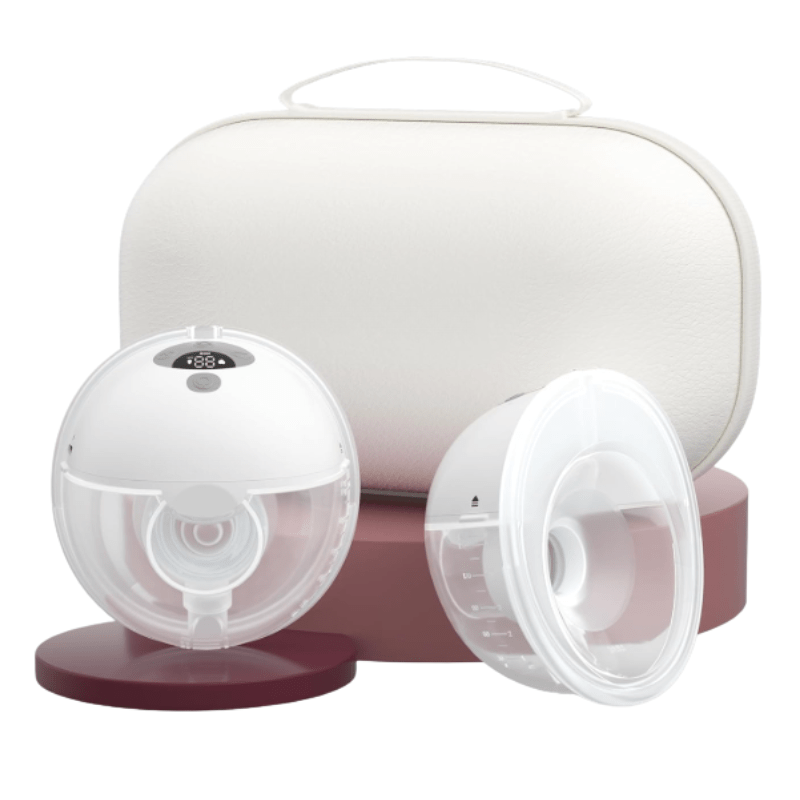 Wearable Breast Pump 3 Modes 9 Levels 180 ml and Heat Massager - Babies Mall