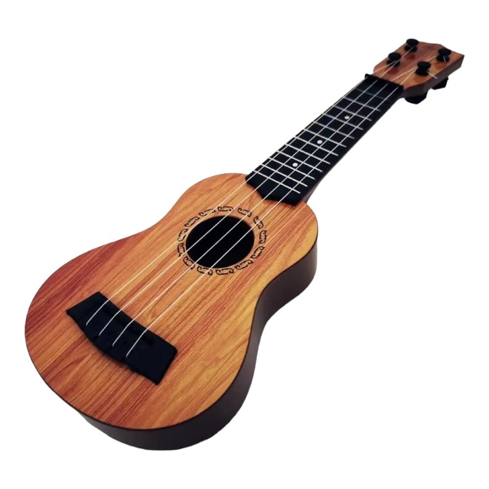 17 - Inch Ukulele Toy with Wood - Look Finish and 4 Strings for Ages 3–7 - Babies Mall