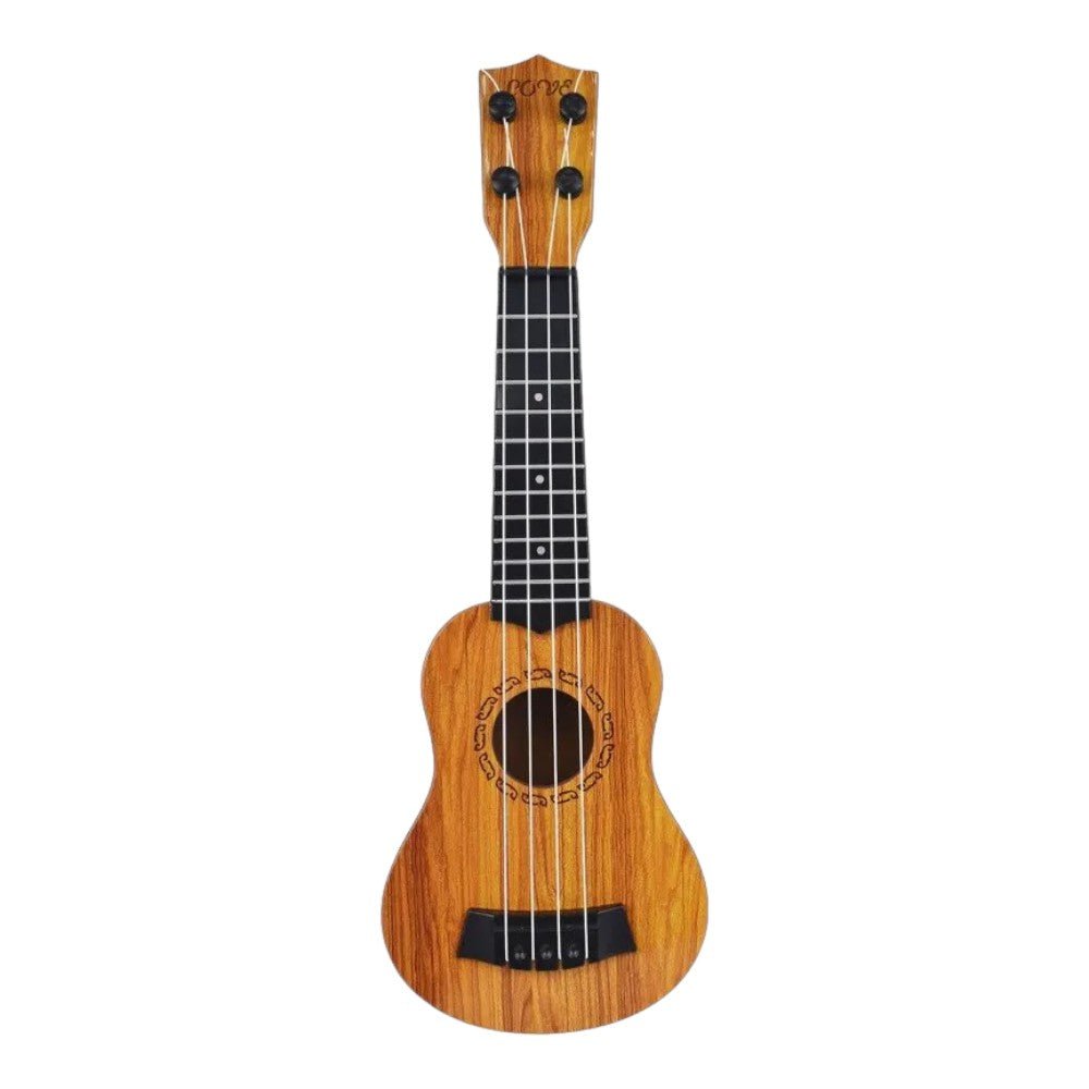 17 - Inch Ukulele Toy with Wood - Look Finish and 4 Strings for Ages 3–7 - Babies Mall