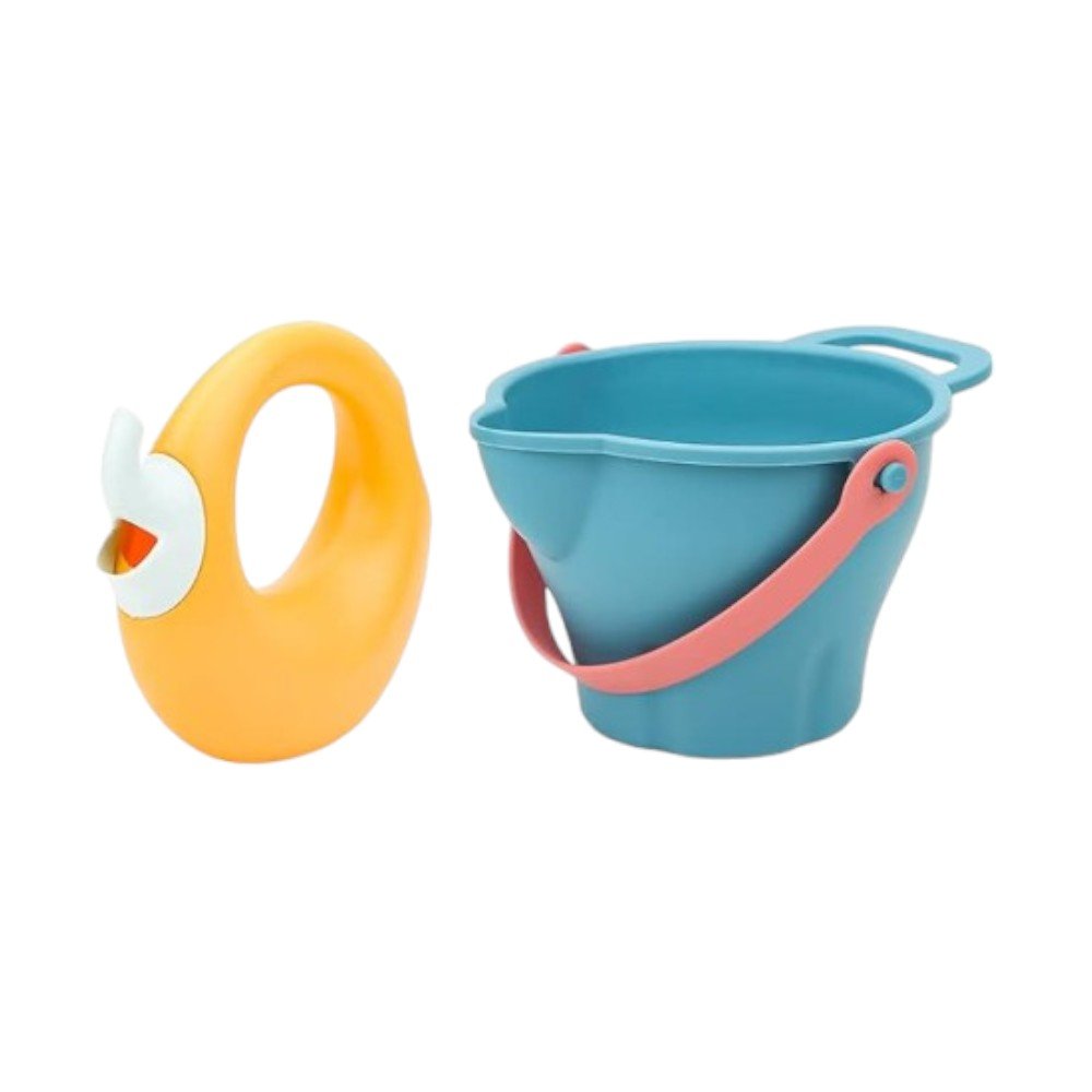 17 - Piece Kids Beach Toy Includes Bucket, Sand Molds, and Tools - Babies Mall