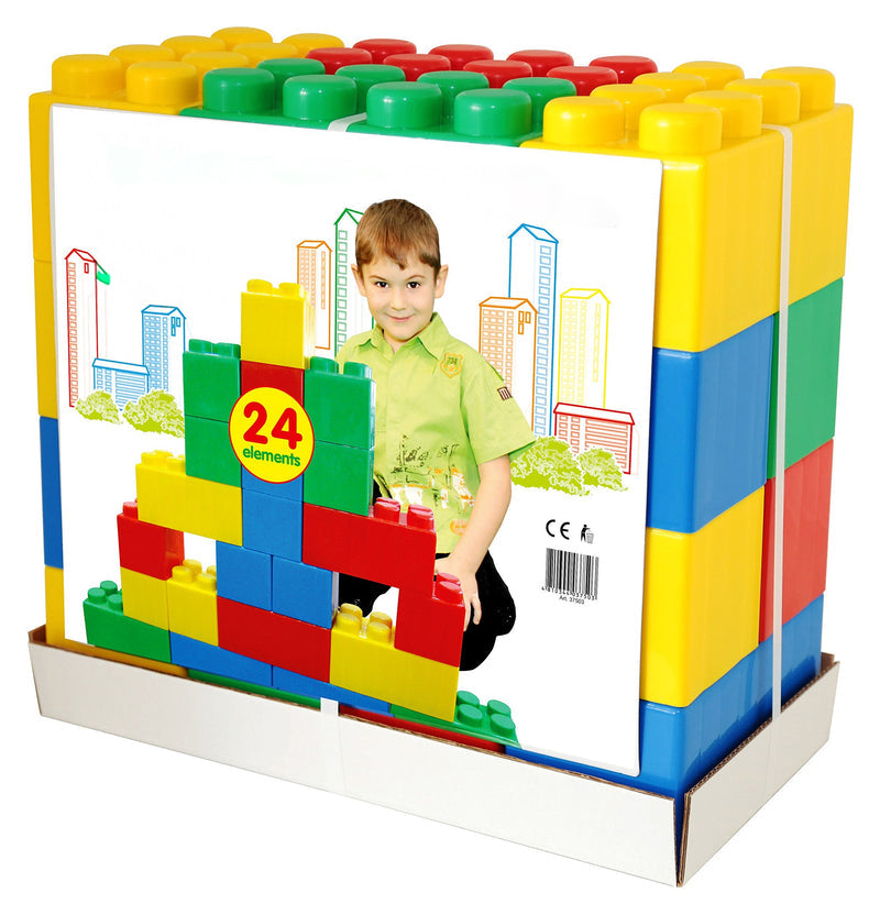 XXL Interlocking Building Blocks Large-Scale Modular Construction