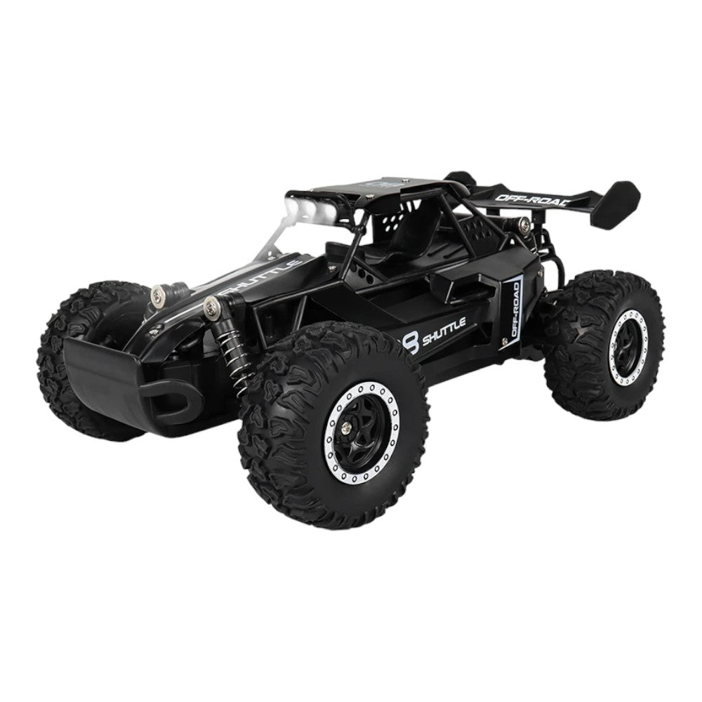 2.4GHz RC Monster Truck – LED Lights, 12.4 mph, 2WD - Babies Mall