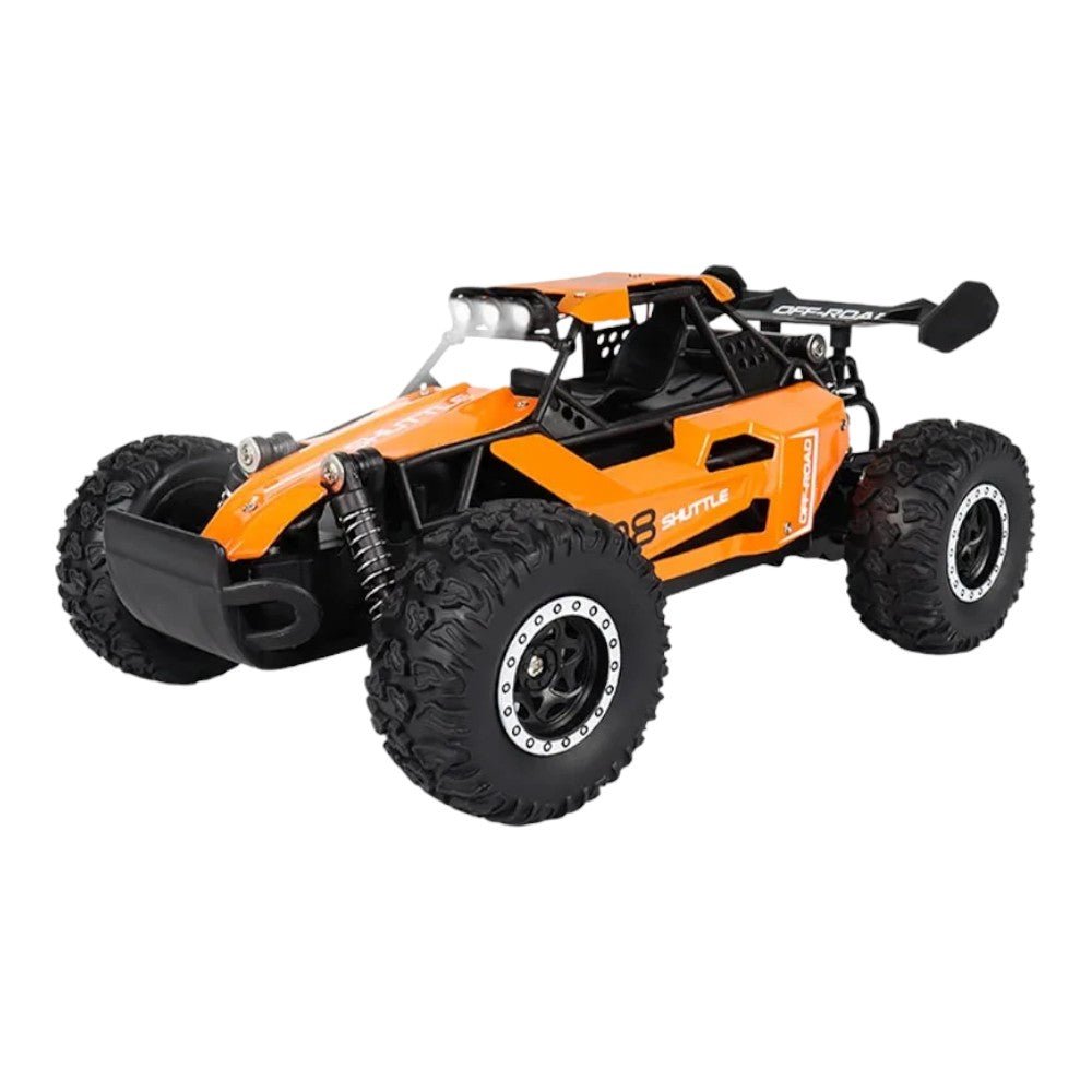 2.4GHz RC Monster Truck – LED Lights, 12.4 mph, 2WD - Babies Mall