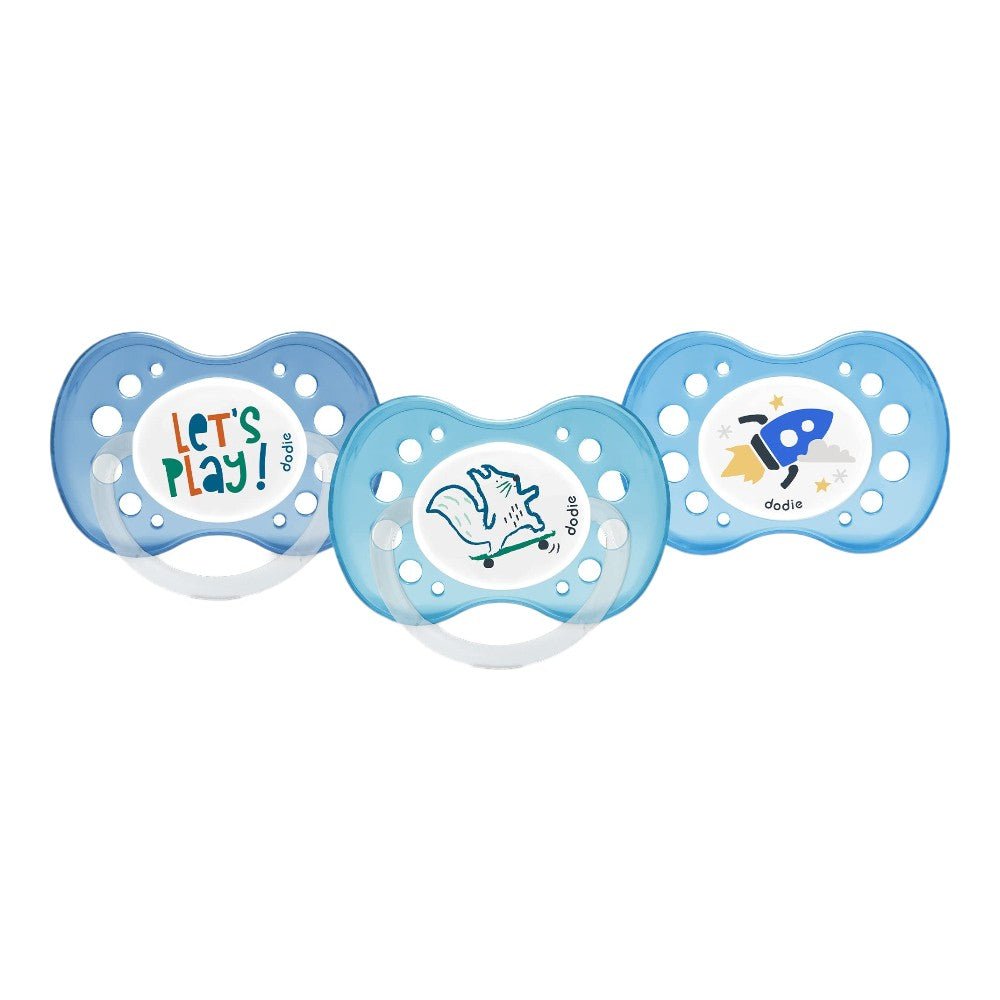 3 - Pack Anatomic Pacifier Set 18M+ with Ventilated Shields - Babies Mall