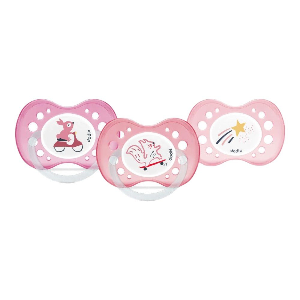 3 - Pack Anatomic Pacifier Set 18M+ with Ventilated Shields - Babies Mall