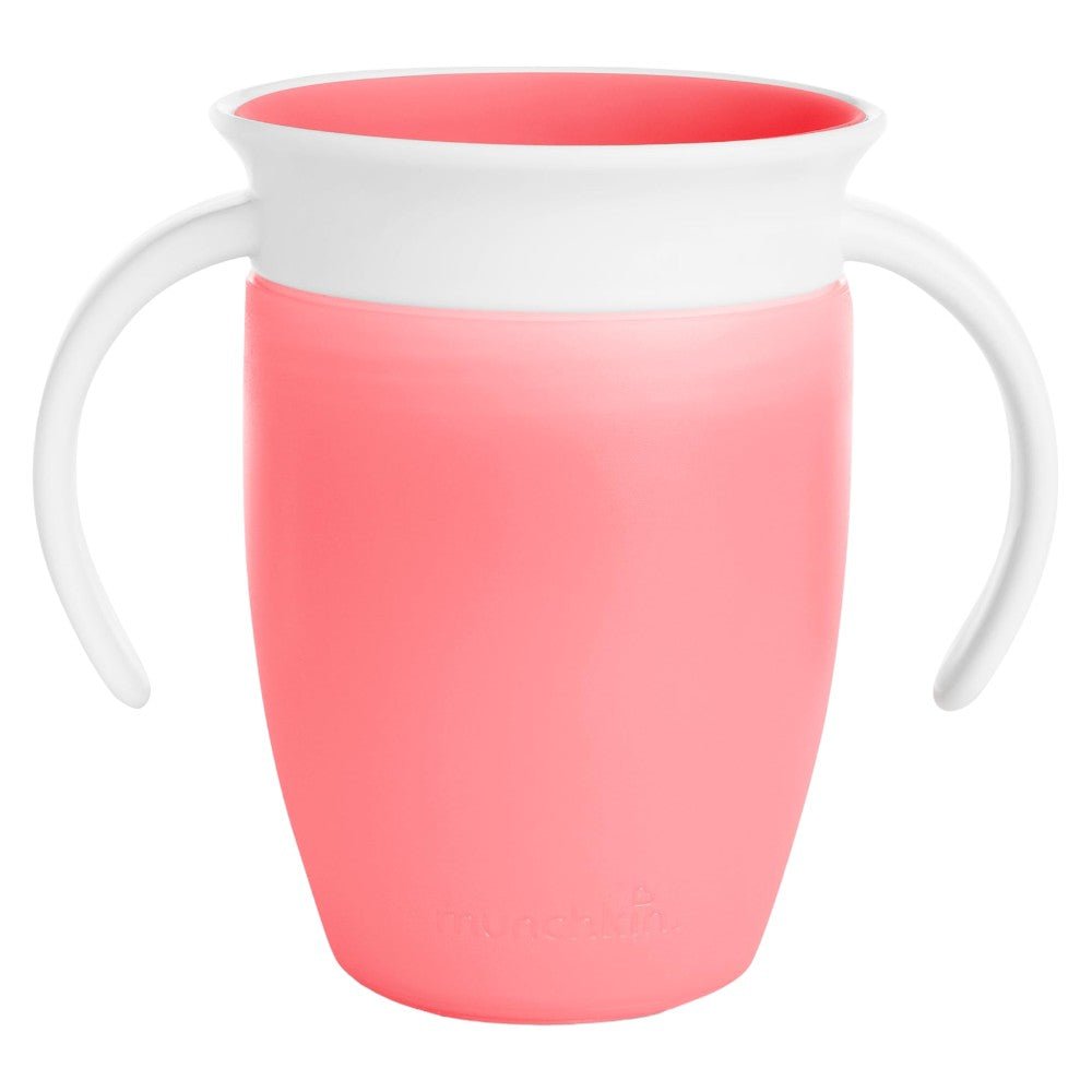 360° Baby Drinking Cup Spill - Proof, Double Handle, BPA - Free, 7oz - Babies Mall
