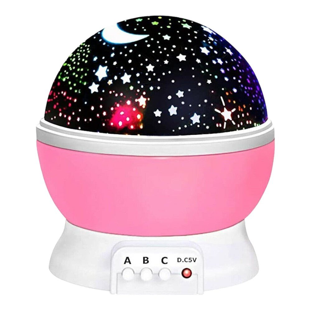 360° Rotating Star Projector Night Light for Kids with USB Power - Babies Mall