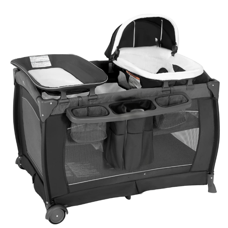 4 in 1 Baby Playard with Mesh Sides and Portable Carrying Bag - Babies Mall