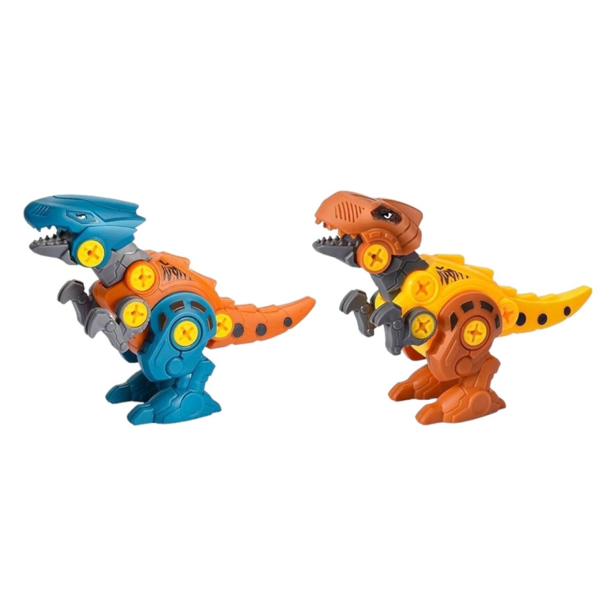 4 - Pack Dinosaur Construction Toy Set with Screwdriver & Tools - Babies Mall