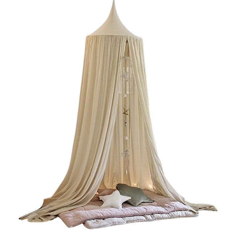 9ft Baby Canopy in Chiffon Cotton, Hanging Tent for Bedroom Nursery - Babies Mall