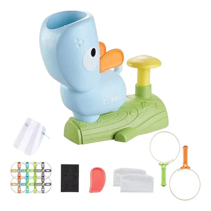 Air - Powered Flying Disc Launcher for Outdoor Play - Babies Mall