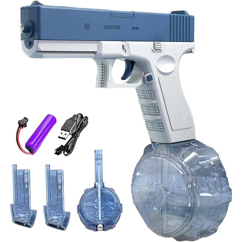 Automatic Water Gun for Kids, 32 - Foot Range, 434cc Capacity - Babies Mall