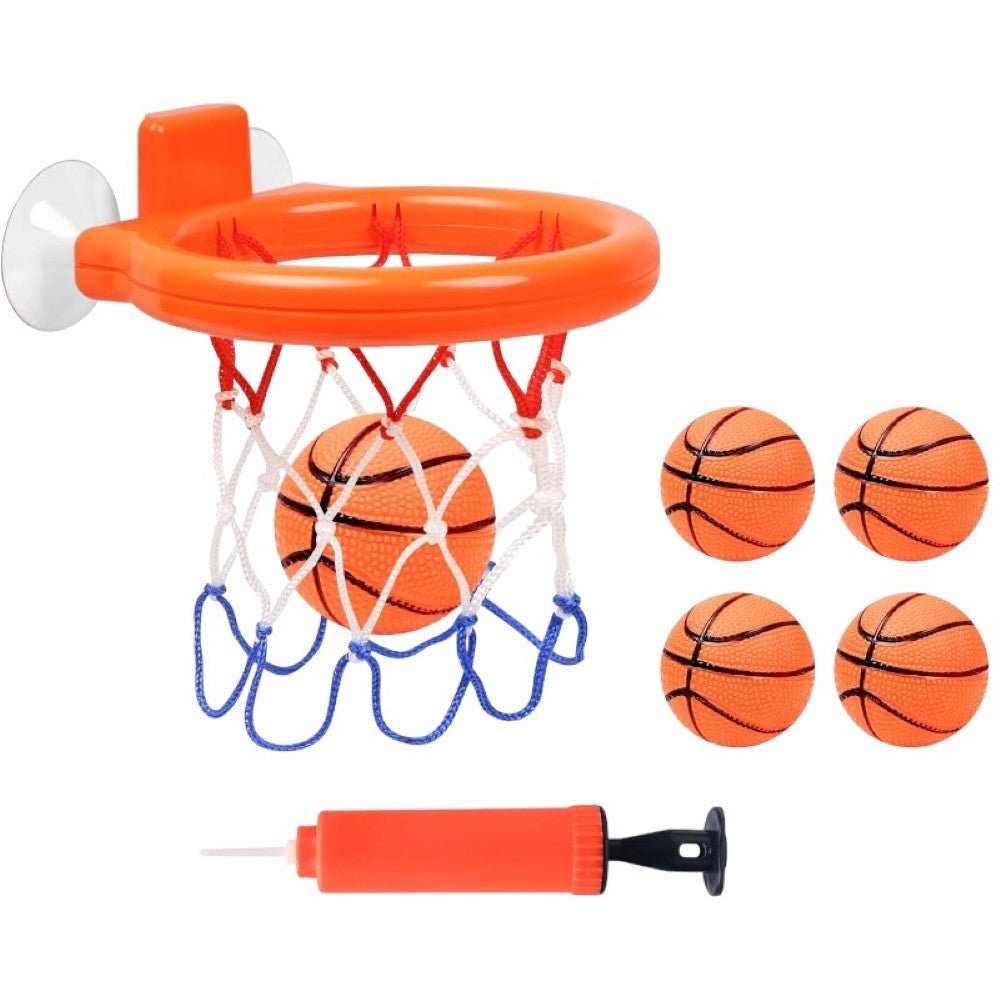 Baby Basketball Hoop with Suction Cups Mini Balls Included - Babies Mall