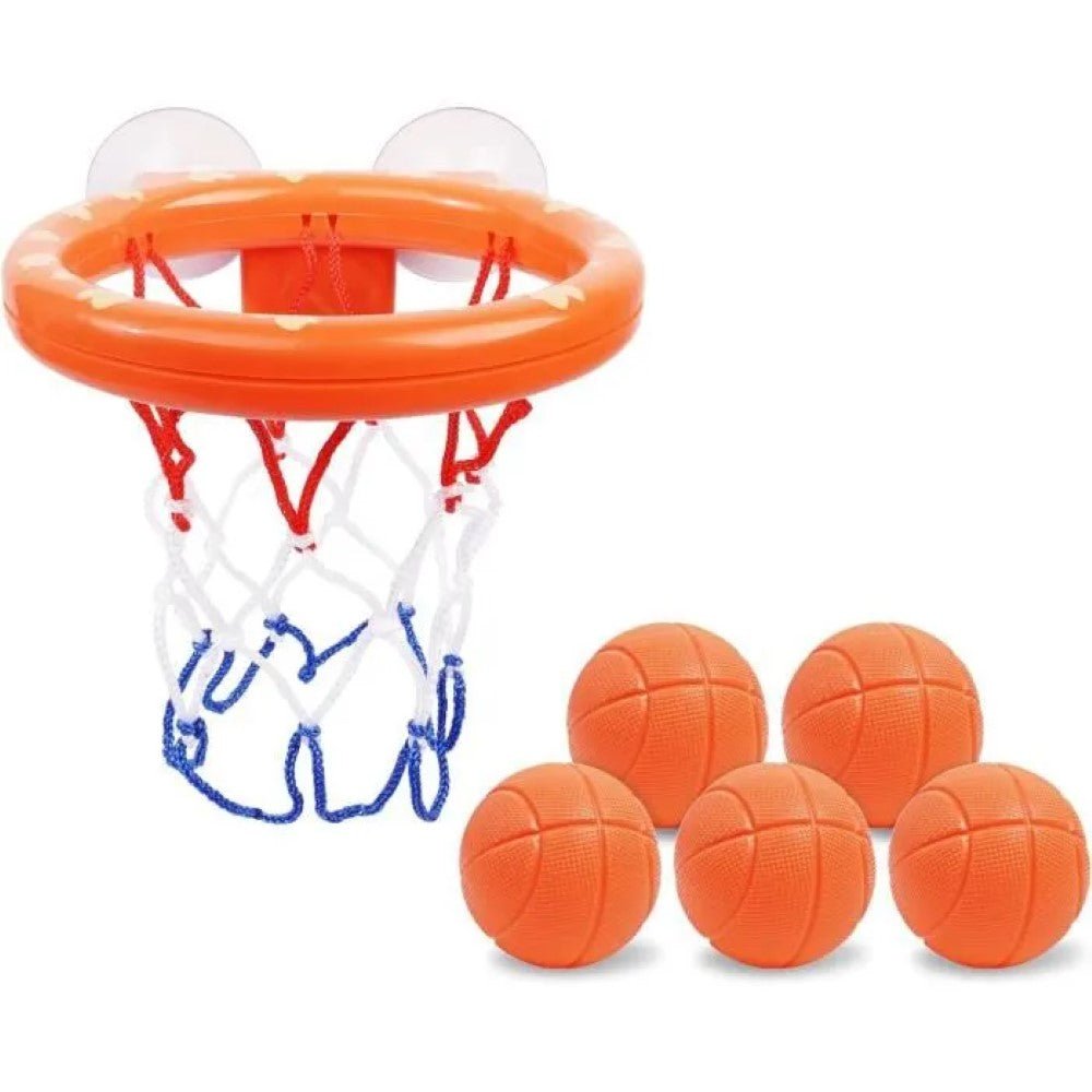 Baby Basketball Hoop with Suction Cups Mini Balls Included - Babies Mall