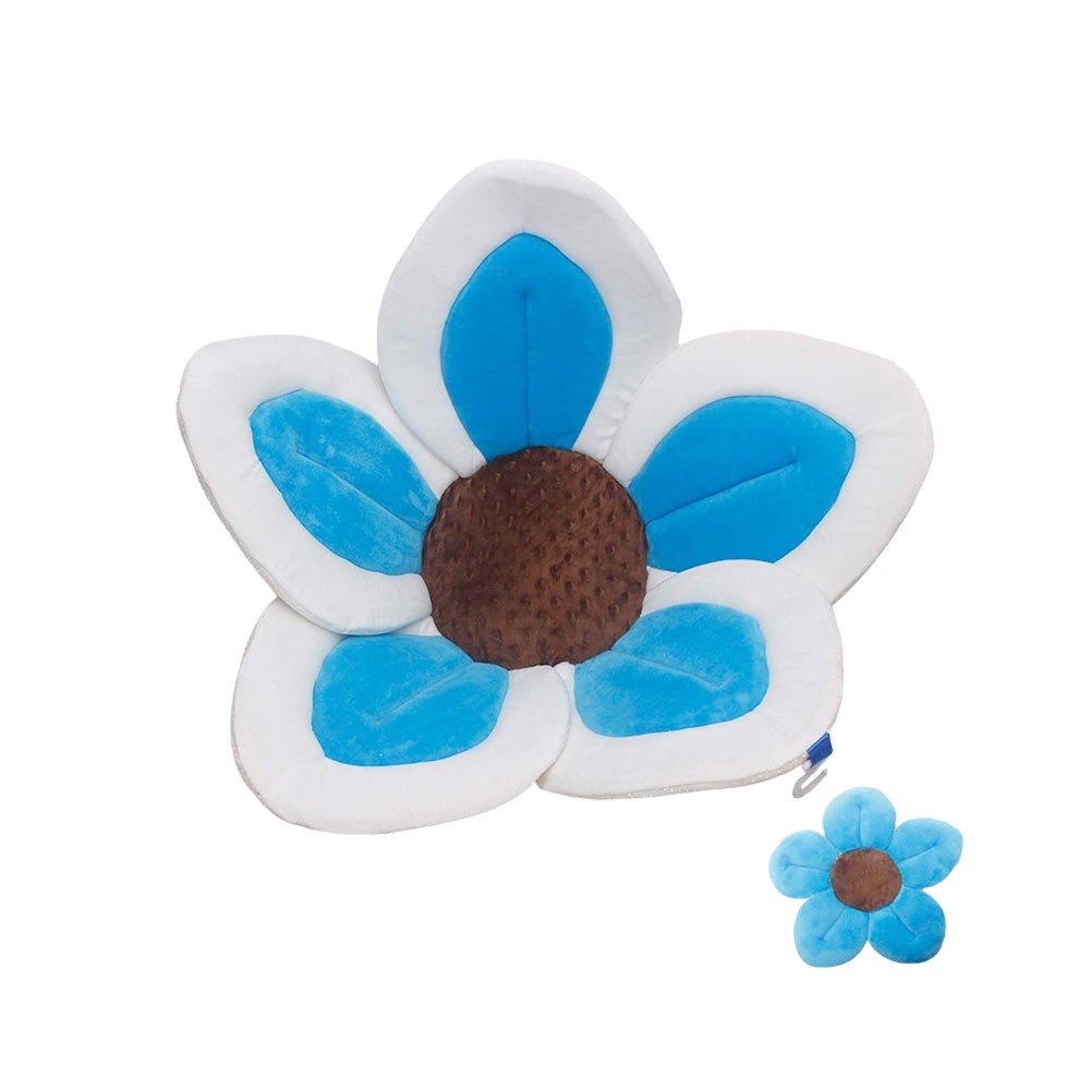Baby Bath Flower Cushion Insert with Mini Scrub Toy - Babies Mall