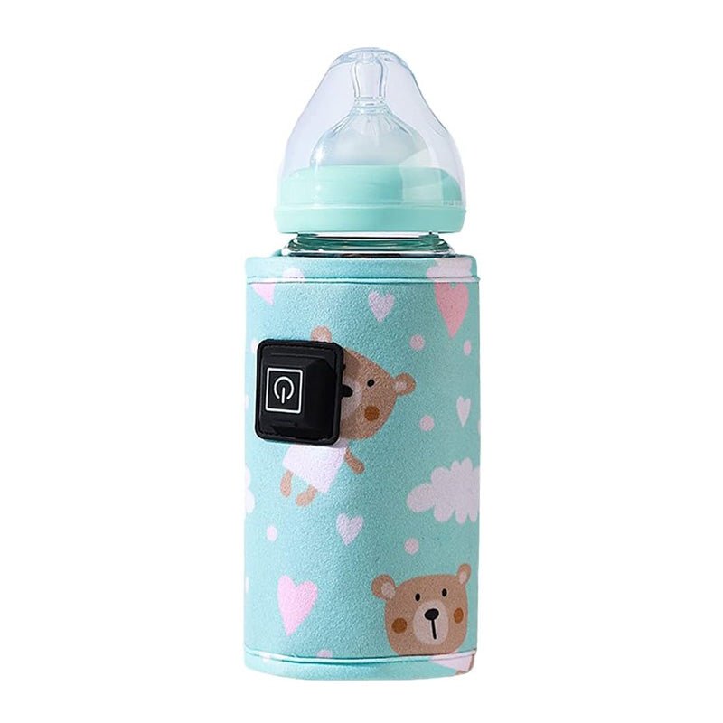 Baby Bottle Warmer Wrap – Portable USB Heating Cover for Baby Milk - Babies Mall