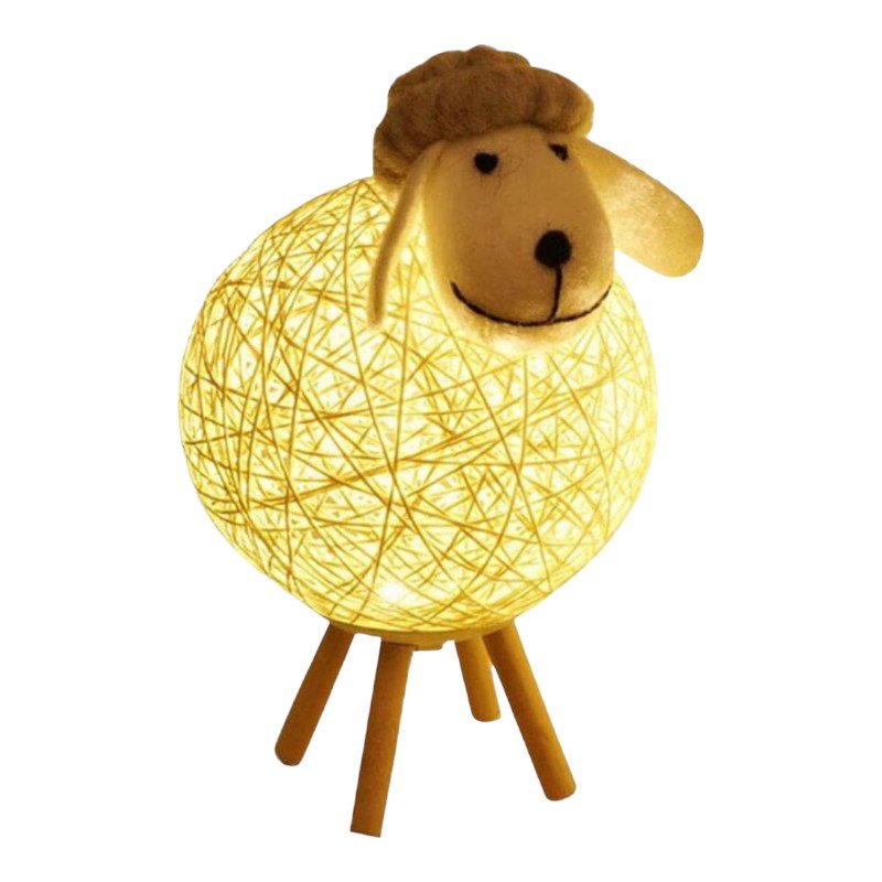 Battery - Powered Sheep Silicone Night Light – Tap Control & Portable - Babies Mall