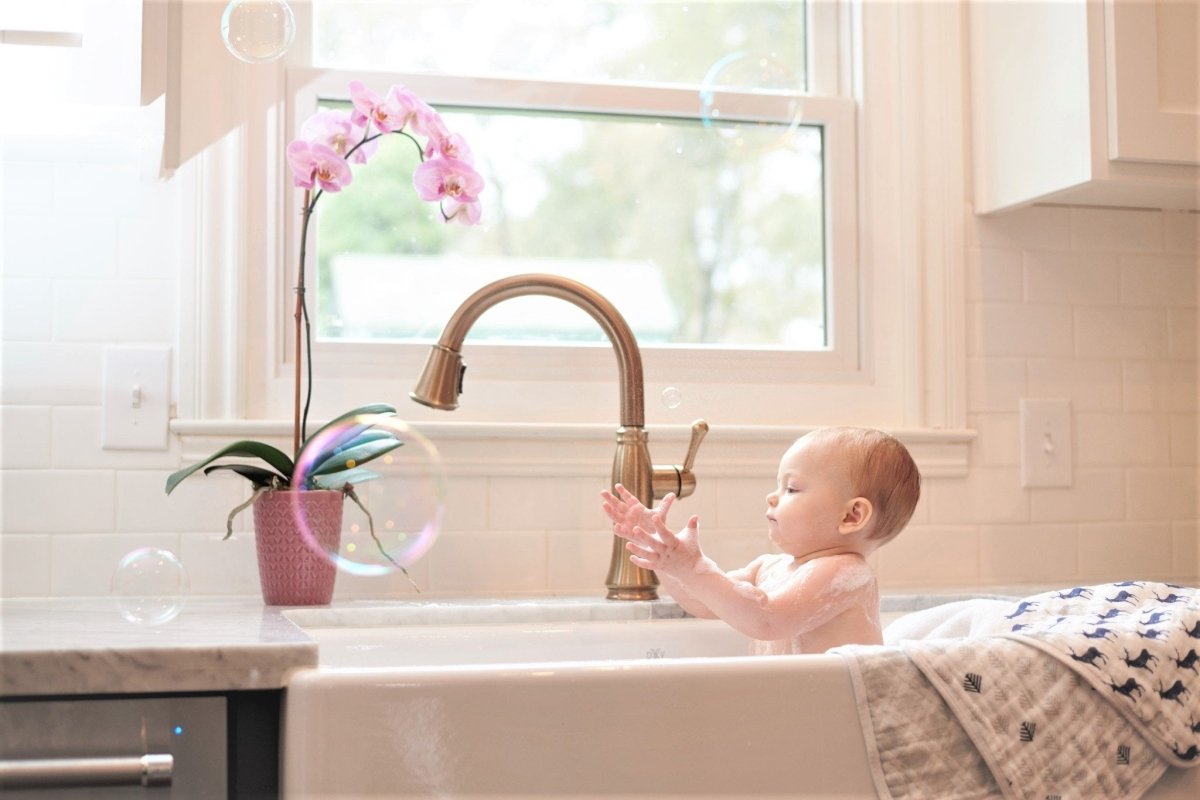 Blue Deer Cotton Washcloth Set 3PK - Babies Mall