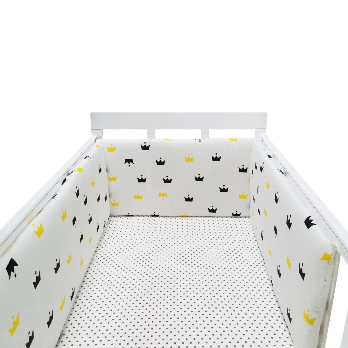 Breathable Baby Crib Padded Bumper – Mesh Cot Liner for Standard Cribs - Babies Mall