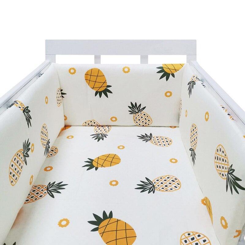 Breathable Baby Crib Padded Bumper – Mesh Cot Liner for Standard Cribs - Babies Mall