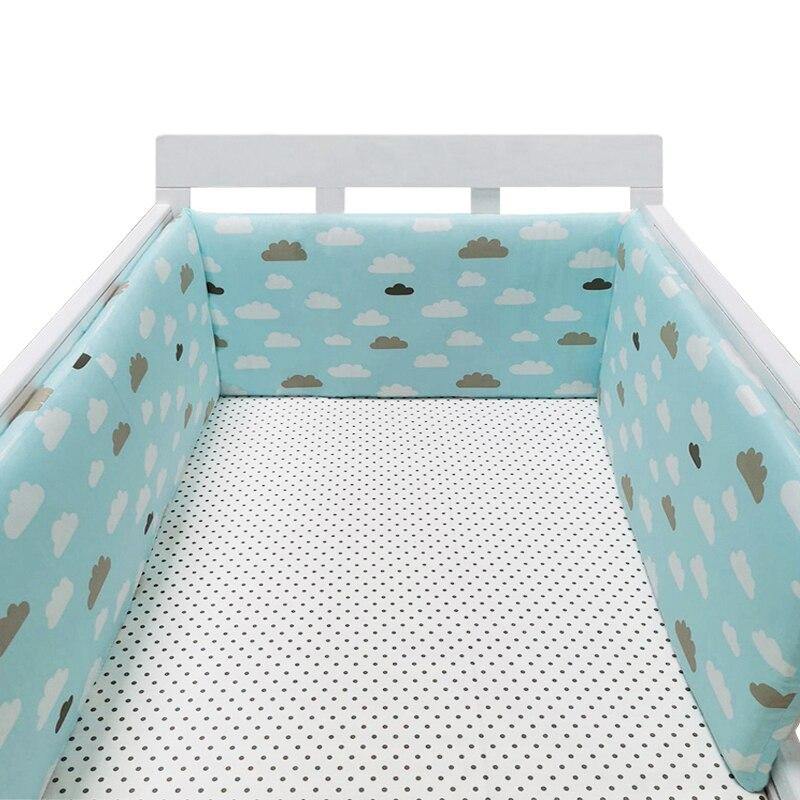 Breathable Baby Crib Padded Bumper – Mesh Cot Liner for Standard Cribs - Babies Mall