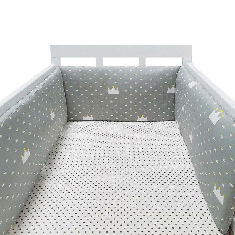 Breathable Baby Crib Padded Bumper – Mesh Cot Liner for Standard Cribs - Babies Mall