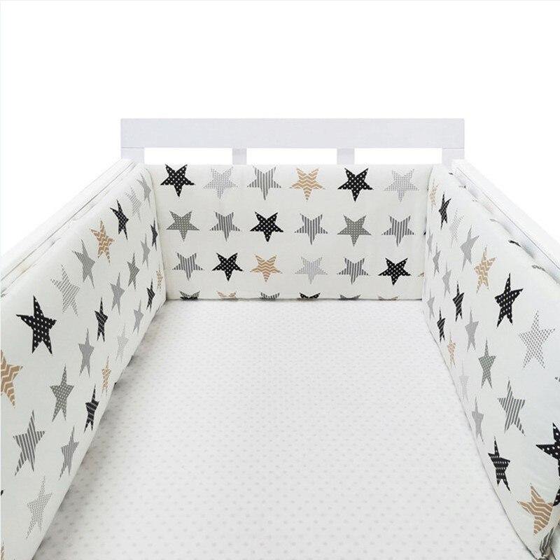 Breathable Baby Crib Padded Bumper – Mesh Cot Liner for Standard Cribs - Babies Mall