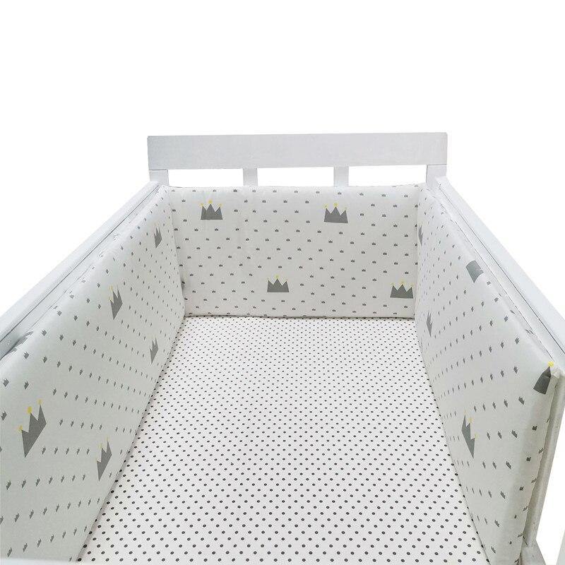 Breathable Baby Crib Padded Bumper – Mesh Cot Liner for Standard Cribs - Babies Mall