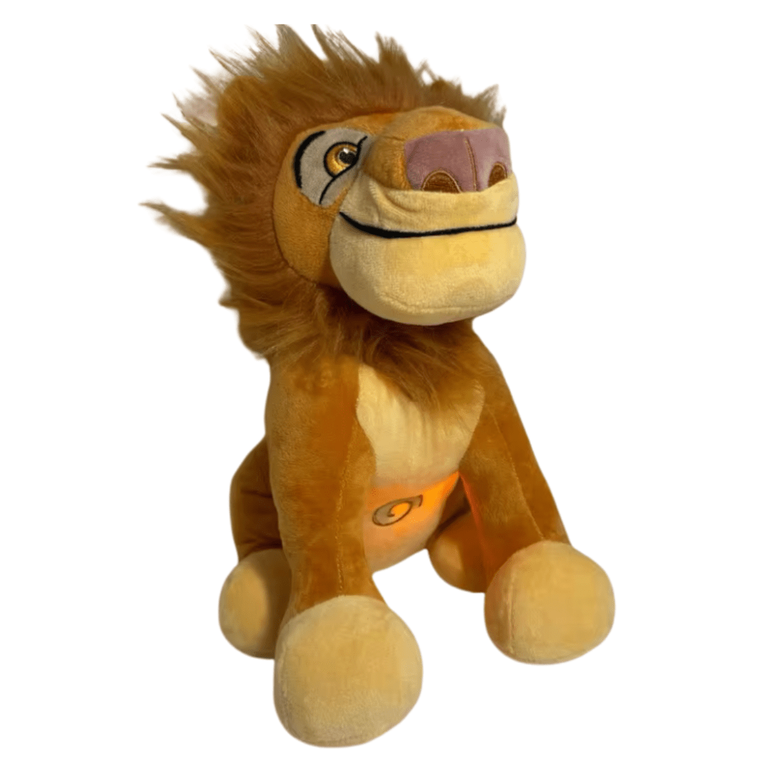 Breathing Plush Toy, Interactive Light, Music and 4 Speed Rhythm Modes - Babies Mall