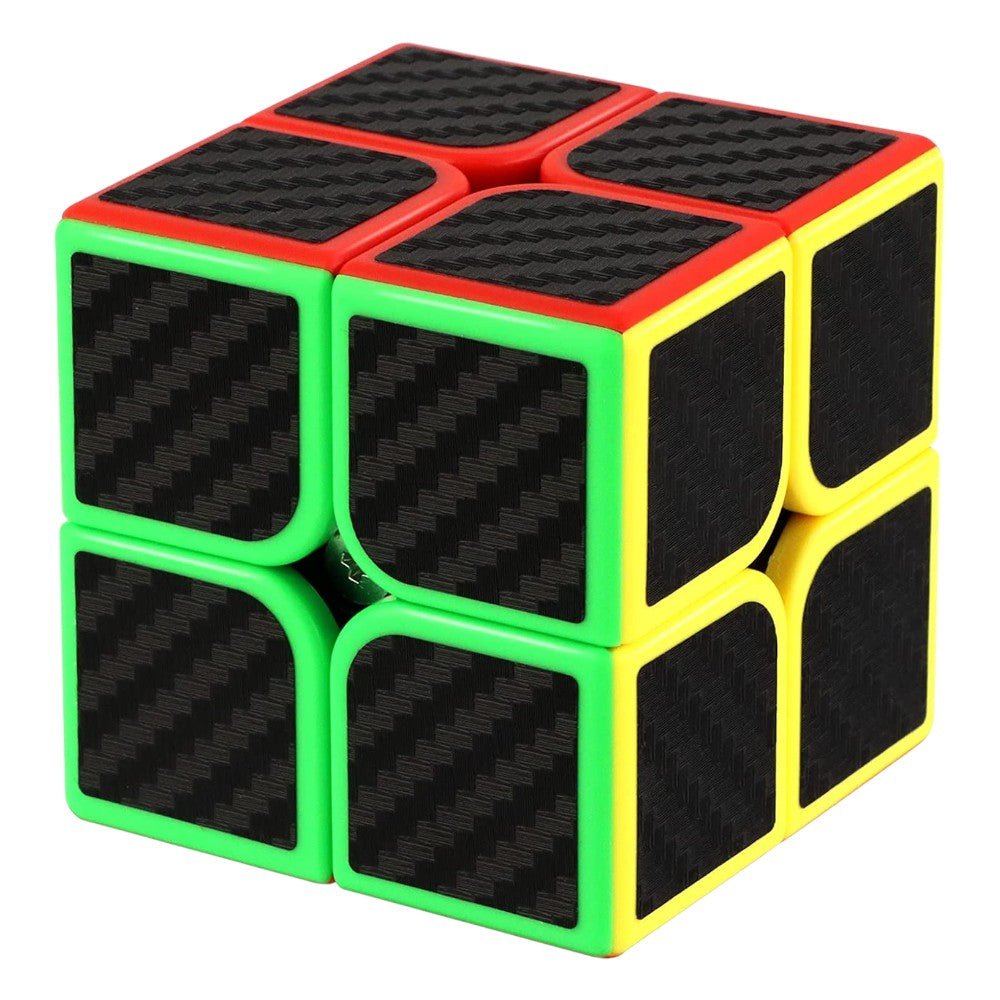 Carbon Fiber Rubik’s Cube Set for Every Skill Level 2x2, 3x3, 4x4, 5x5 - Babies Mall
