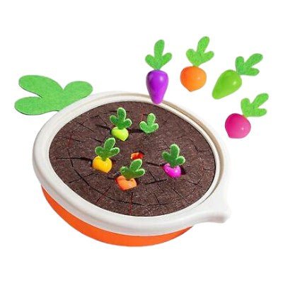 Carrot Harvest Memory Game with Colorful Vegetables - Babies Mall