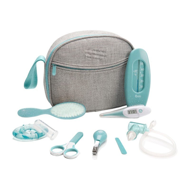 Complete Baby Care Kit – 9 Accessories, Digital & Bath Thermometers - Babies Mall