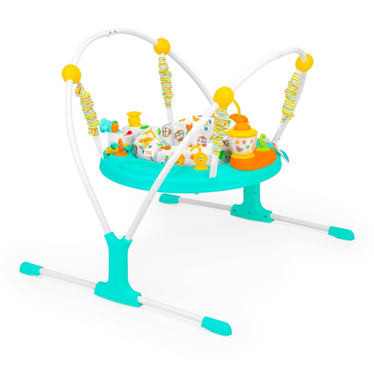 Cooking Role Play Jumper with 360° Seat, Lights, Music and Food Toys - Babies Mall
