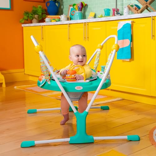 Cooking Role Play Jumper with 360° Seat, Lights, Music and Food Toys - Babies Mall