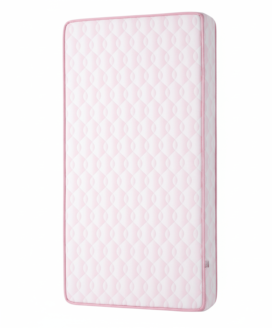 Crib Mattress with 5 Inch Fiber Core And Waterproof Vinyl Cover - Babies Mall
