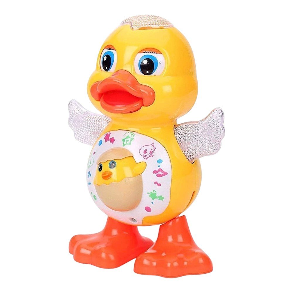 Dancing Duck Toy with LED Lights and Interactive Music - Babies Mall