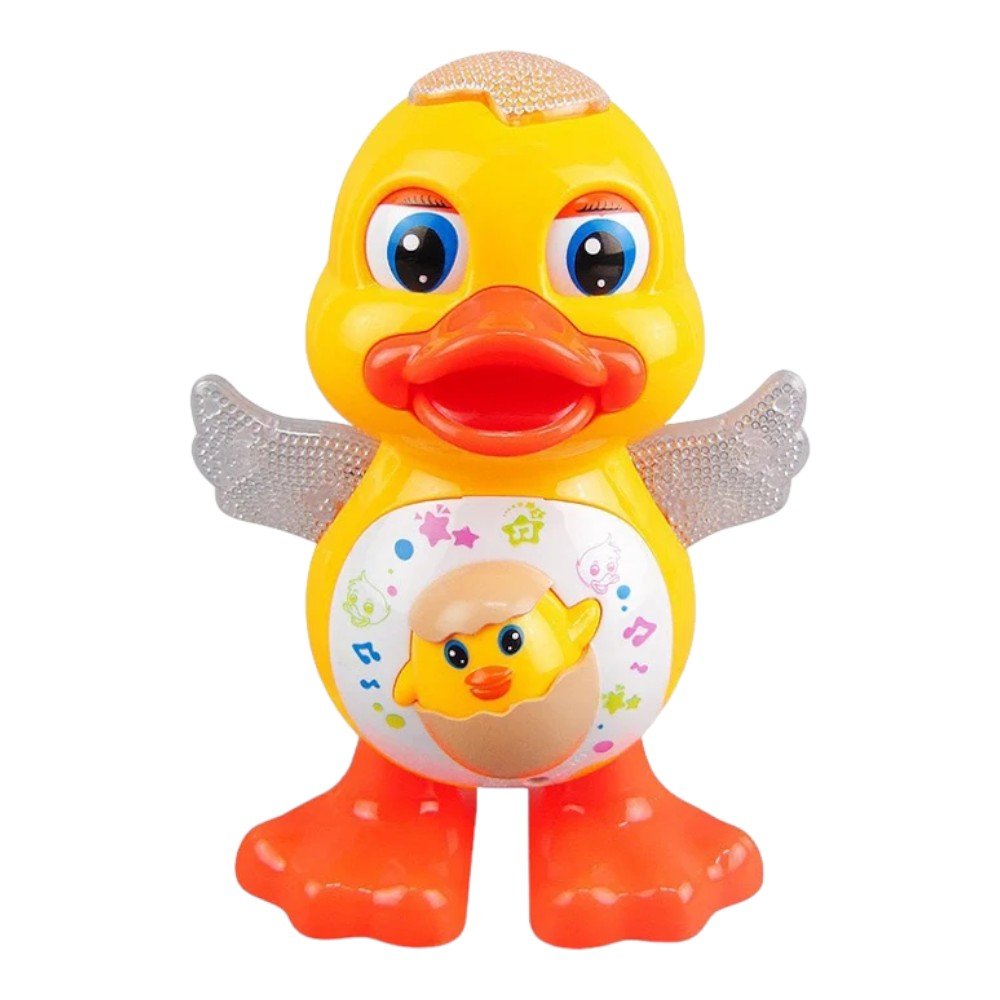 Dancing Duck Toy with LED Lights and Interactive Music - Babies Mall