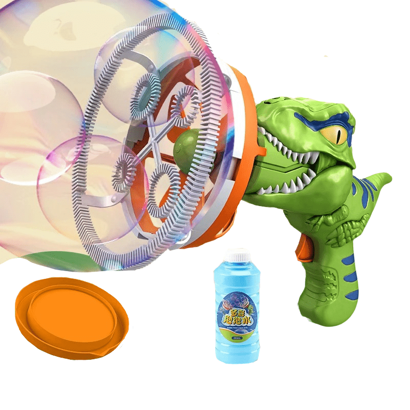 Dinosaur Bubble Blaster for Kids, 1000 Bubbles per Minute Lightweight - Babies Mall