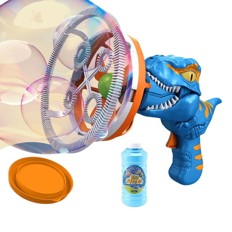 Dinosaur Bubble Blaster for Kids, 1000 Bubbles per Minute Lightweight - Babies Mall