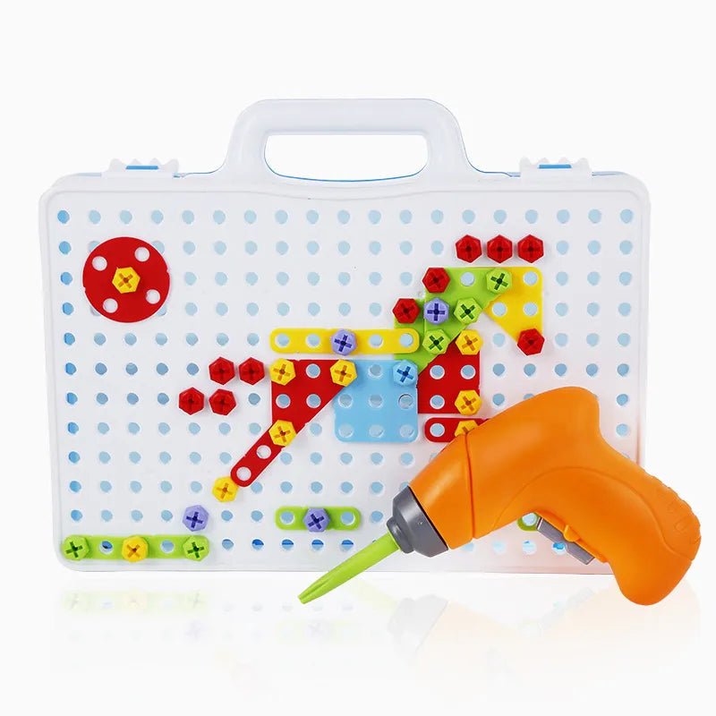 Drill & Screw Toy Set – DIY Engineering Puzzle Kit - Babies Mall
