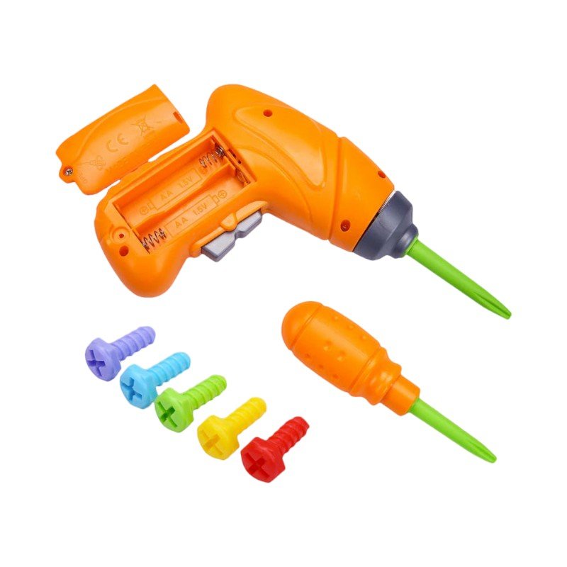 Drill & Screw Toy Set – DIY Engineering Puzzle Kit - Babies Mall
