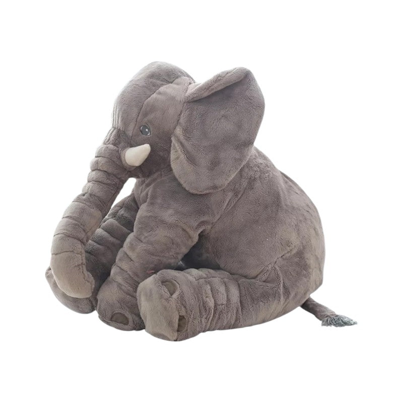 Elephant Plush Toy 23.6 inch Soft Cotton Pillow for Kids in 4 Colors - Babies Mall