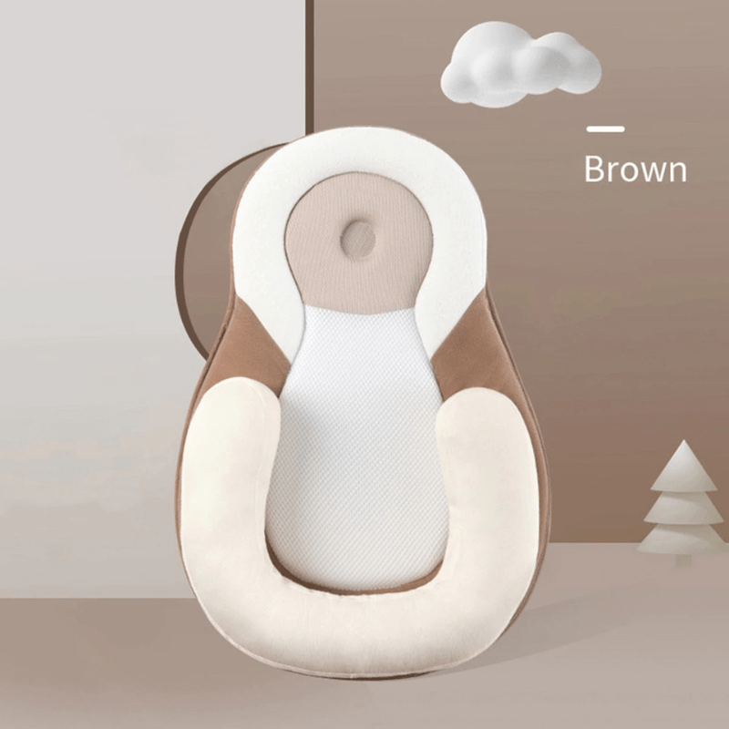 Ergonomic Baby Lounger With Flat Base For Awake - Time Support - Babies Mall
