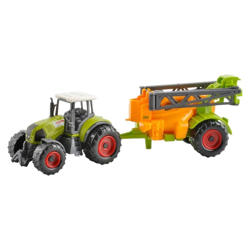 Farm Toy Set 6 Agricultural Vehicles, Trailers & Equipment for Kids - Babies Mall