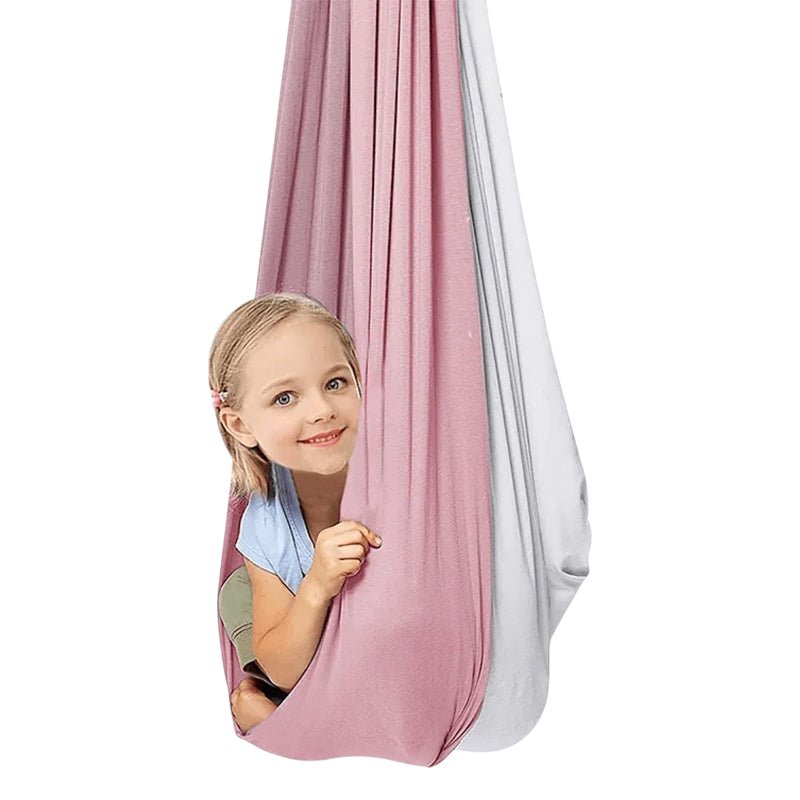 Flexible Fabric Hammock Swing for Kids and Adults – Indoor Outdoor Use - Babies Mall