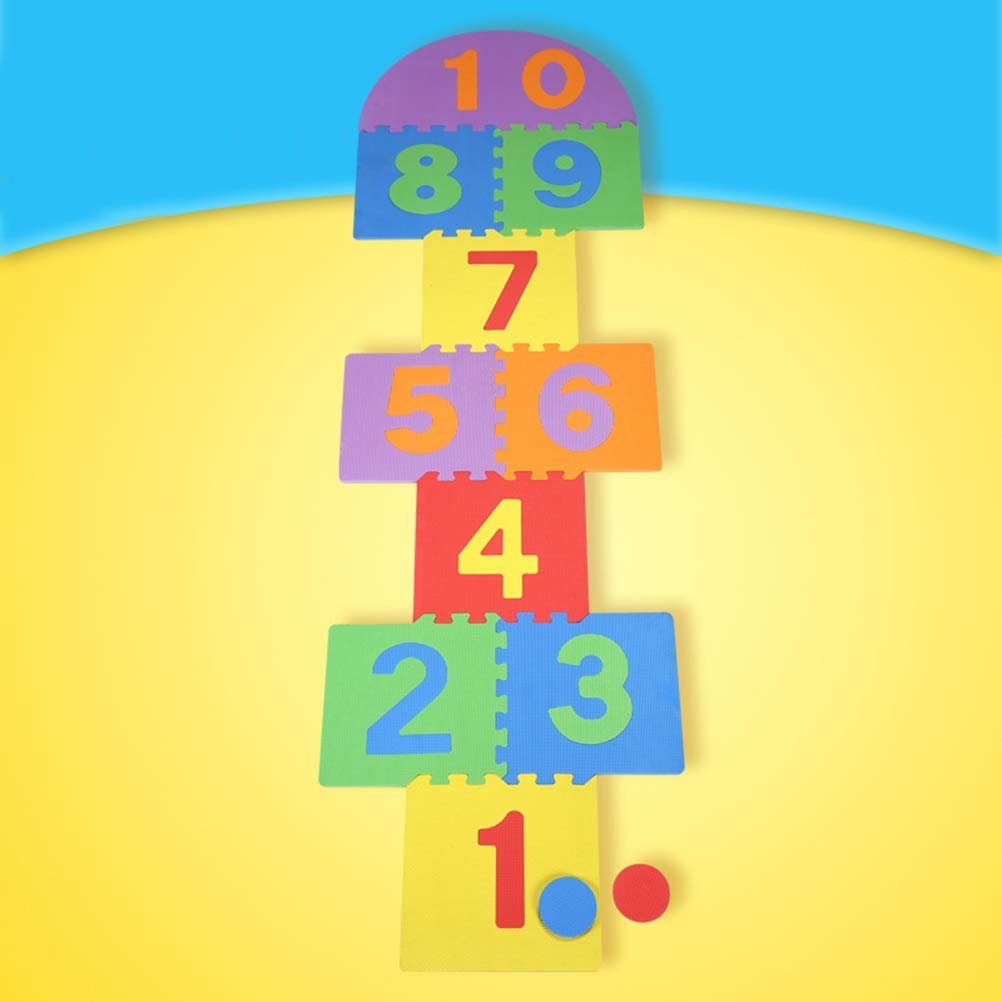 Hopscotch Play Mat with Interlocking EVA Foam Tiles - Babies Mall